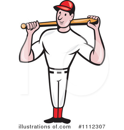 Royalty-Free (RF) Baseball Clipart Illustration by patrimonio - Stock Sample #1112307