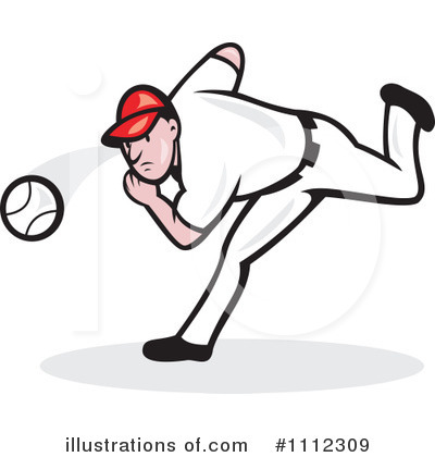 Royalty-Free (RF) Baseball Clipart Illustration by patrimonio - Stock Sample #1112309