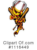 Baseball Clipart #1116449 by Chromaco