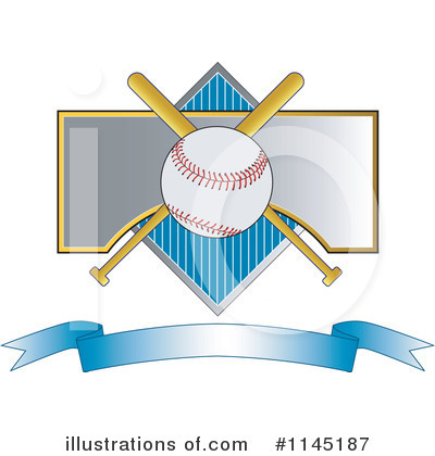 Royalty-Free (RF) Baseball Clipart Illustration by patrimonio - Stock Sample #1145187