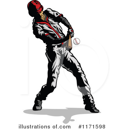 Royalty-Free (RF) Baseball Clipart Illustration by Chromaco - Stock Sample #1171598