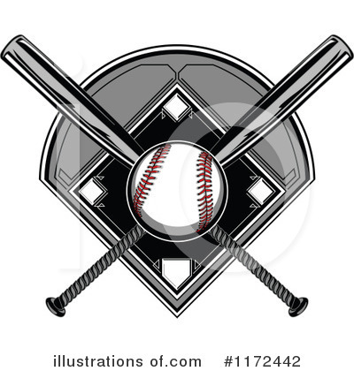 Baseball Diamond Clipart #1172442 by Chromaco