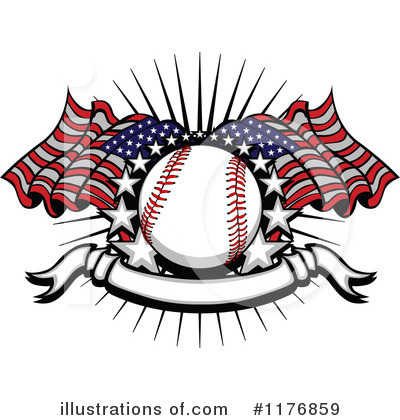 Royalty-Free (RF) Baseball Clipart Illustration by Chromaco - Stock Sample #1176859
