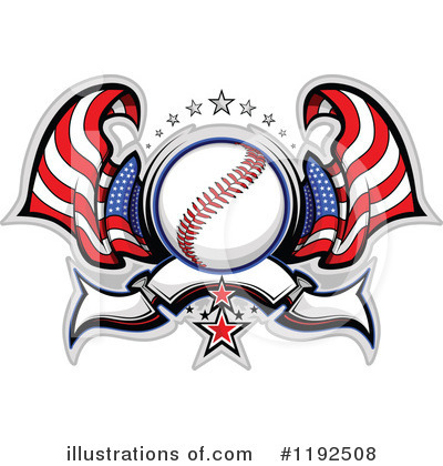 Royalty-Free (RF) Baseball Clipart Illustration by Chromaco - Stock Sample #1192508