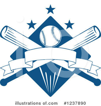 Baseball Clipart #1237890 by Vector Tradition SM