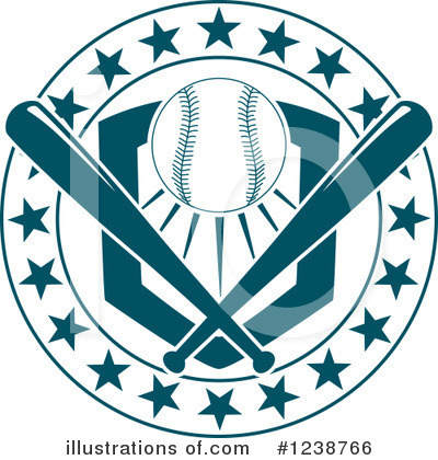 Royalty-Free (RF) Baseball Clipart Illustration by Vector Tradition SM - Stock Sample #1238766