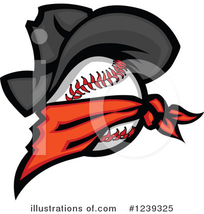 Royalty-Free (RF) Baseball Clipart Illustration by Chromaco - Stock Sample #1239325