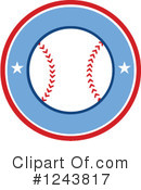 Baseball Clipart #1243817 by Hit Toon