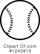 Baseball Clipart #1243819 by Hit Toon