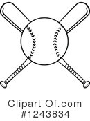Baseball Clipart #1243834 by Hit Toon