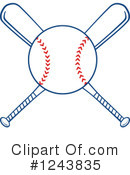 Baseball Clipart #1243835 by Hit Toon