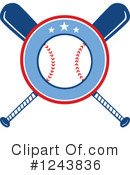 Baseball Clipart #1243836 by Hit Toon