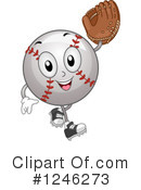 Baseball Clipart #1246273 by BNP Design Studio