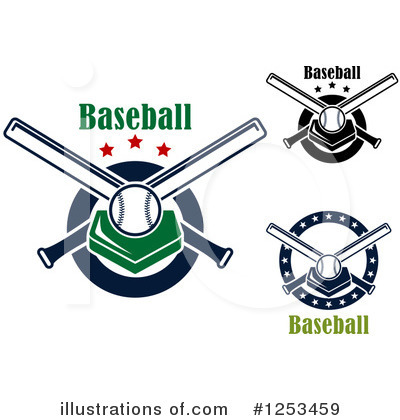 Royalty-Free (RF) Baseball Clipart Illustration by Vector Tradition SM - Stock Sample #1253459