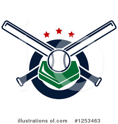 Royalty-Free (RF) Baseball Clipart Illustration by Vector Tradition SM - Stock Sample #1253463