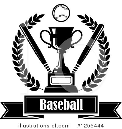 Royalty-Free (RF) Baseball Clipart Illustration by Vector Tradition SM - Stock Sample #1255444