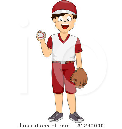 Royalty-Free (RF) Baseball Clipart Illustration by BNP Design Studio - Stock Sample #1260000
