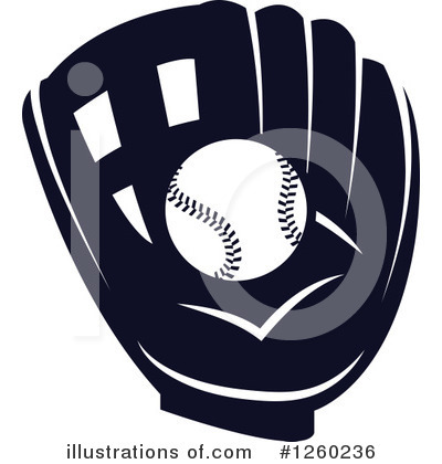 Royalty-Free (RF) Baseball Clipart Illustration by Vector Tradition SM - Stock Sample #1260236
