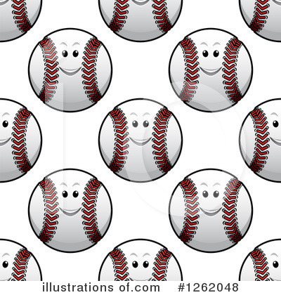 Royalty-Free (RF) Baseball Clipart Illustration by Vector Tradition SM - Stock Sample #1262048