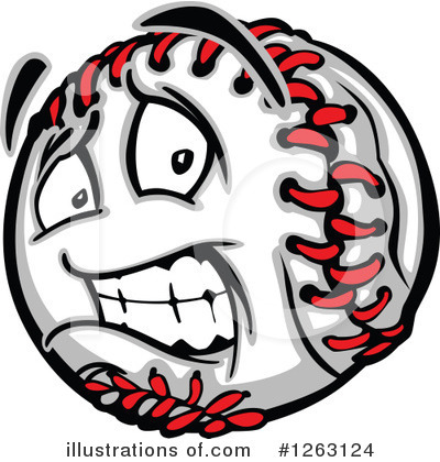Royalty-Free (RF) Baseball Clipart Illustration by Chromaco - Stock Sample #1263124