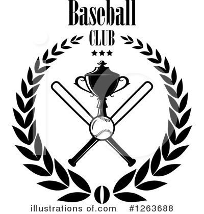 Royalty-Free (RF) Baseball Clipart Illustration by Vector Tradition SM - Stock Sample #1263688