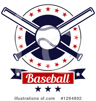 Royalty-Free (RF) Baseball Clipart Illustration by Vector Tradition SM - Stock Sample #1264802