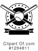 Baseball Clipart #1264811 by Vector Tradition SM
