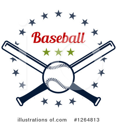 Royalty-Free (RF) Baseball Clipart Illustration by Vector Tradition SM - Stock Sample #1264813