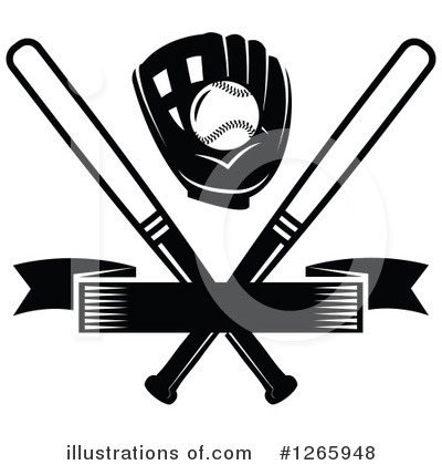 Royalty-Free (RF) Baseball Clipart Illustration by Vector Tradition SM - Stock Sample #1265948