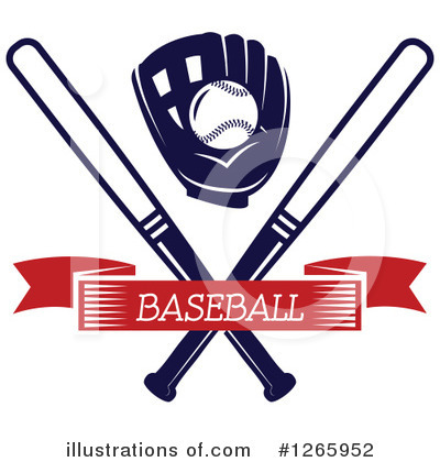 Royalty-Free (RF) Baseball Clipart Illustration by Vector Tradition SM - Stock Sample #1265952