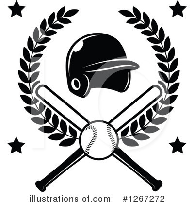 Royalty-Free (RF) Baseball Clipart Illustration by Vector Tradition SM - Stock Sample #1267272