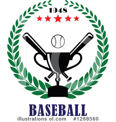 Royalty-Free (RF) Baseball Clipart Illustration by Vector Tradition SM - Stock Sample #1268560