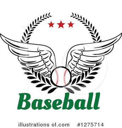 Royalty-Free (RF) Baseball Clipart Illustration by Vector Tradition SM - Stock Sample #1275714