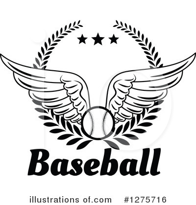 Royalty-Free (RF) Baseball Clipart Illustration by Vector Tradition SM - Stock Sample #1275716
