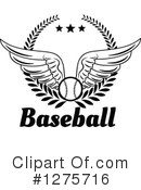 Baseball Clipart #1275716 by Vector Tradition SM