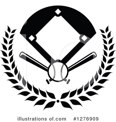 Royalty-Free (RF) Baseball Clipart Illustration by Vector Tradition SM - Stock Sample #1276909