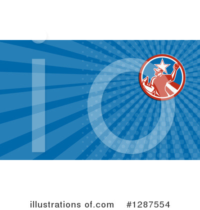 Royalty-Free (RF) Baseball Clipart Illustration by patrimonio - Stock Sample #1287554