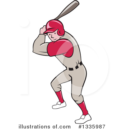 Royalty-Free (RF) Baseball Clipart Illustration by patrimonio - Stock Sample #1335987