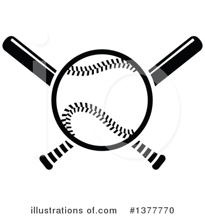Royalty-Free (RF) Baseball Clipart Illustration by Vector Tradition SM - Stock Sample #1377770