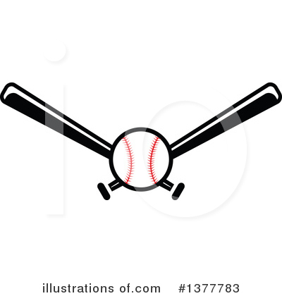 Royalty-Free (RF) Baseball Clipart Illustration by Vector Tradition SM - Stock Sample #1377783