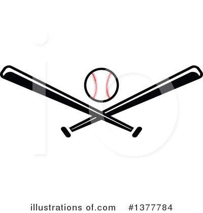 Royalty-Free (RF) Baseball Clipart Illustration by Vector Tradition SM - Stock Sample #1377784