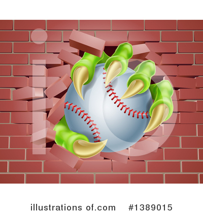 Royalty-Free (RF) Baseball Clipart Illustration by AtStockIllustration - Stock Sample #1389015
