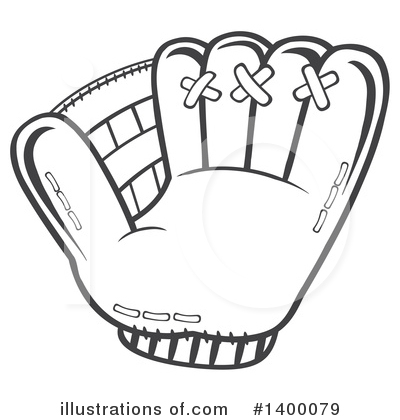 Royalty-Free (RF) Baseball Clipart Illustration by Hit Toon - Stock Sample #1400079