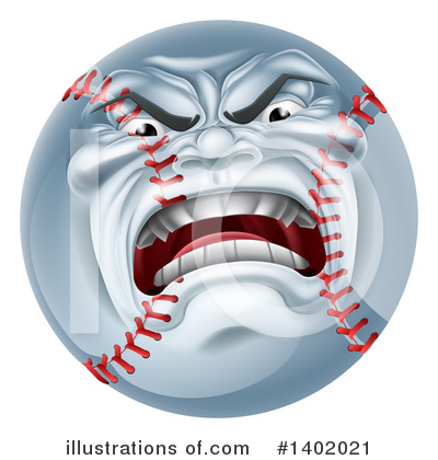 Royalty-Free (RF) Baseball Clipart Illustration by AtStockIllustration - Stock Sample #1402021