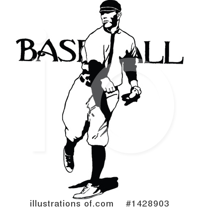 Baseball Clipart #1428903 by Prawny Vintage