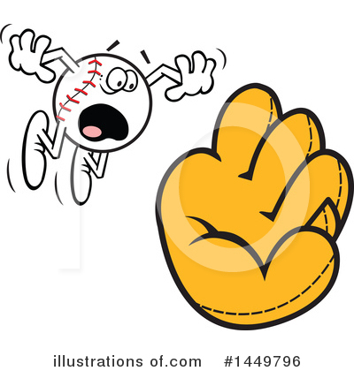 Royalty-Free (RF) Baseball Clipart Illustration by Johnny Sajem - Stock Sample #1449796