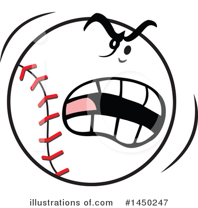 Royalty-Free (RF) Baseball Clipart Illustration by Johnny Sajem - Stock Sample #1450247