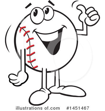 Royalty-Free (RF) Baseball Clipart Illustration by Johnny Sajem - Stock Sample #1451467