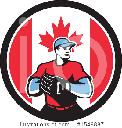 Canadian Flag Clipart #1546887 by patrimonio