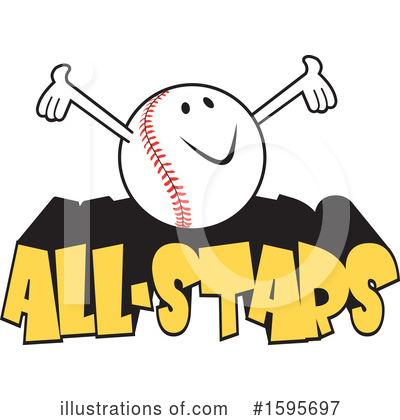 All Stars Clipart #1595697 by Johnny Sajem